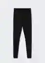 Leggings Mommy Negro Talla L Mujer Mango