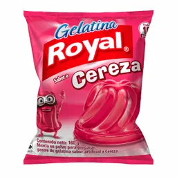 Royal Gelatina Cereza