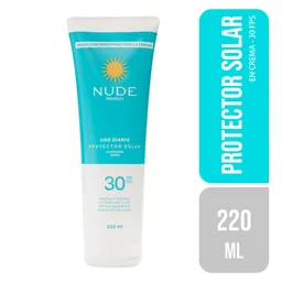 Nude Protector Solar en Crema SPF 30