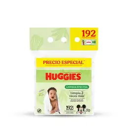 Toallitas Húmedas Huggies Limpieza Efectiva Desechables 192 Und