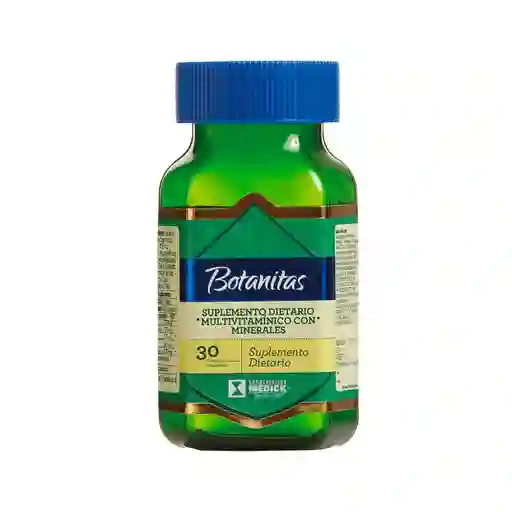 Multivitaminico Con Minerales Botanitas Frasco