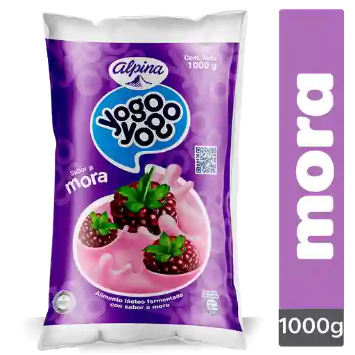 Yogo Yogo Yogurt Sabor Mora