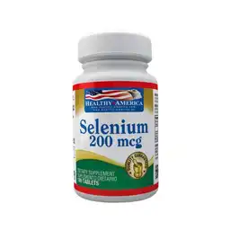 Healthy América Suplemento Dietario Selenium (200 mcg)