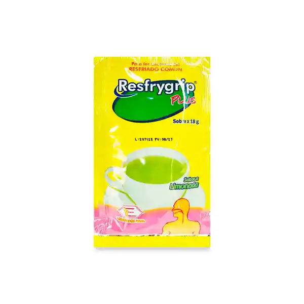 Resfrigryp Plus Para Resfriado Sabor Limón