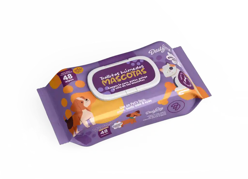 Panitos Humedos Mascotas Dd *48und