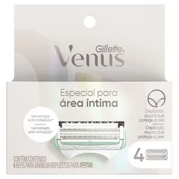 Gillete Repuesto Cuhcilla Afeitar Venus Intima