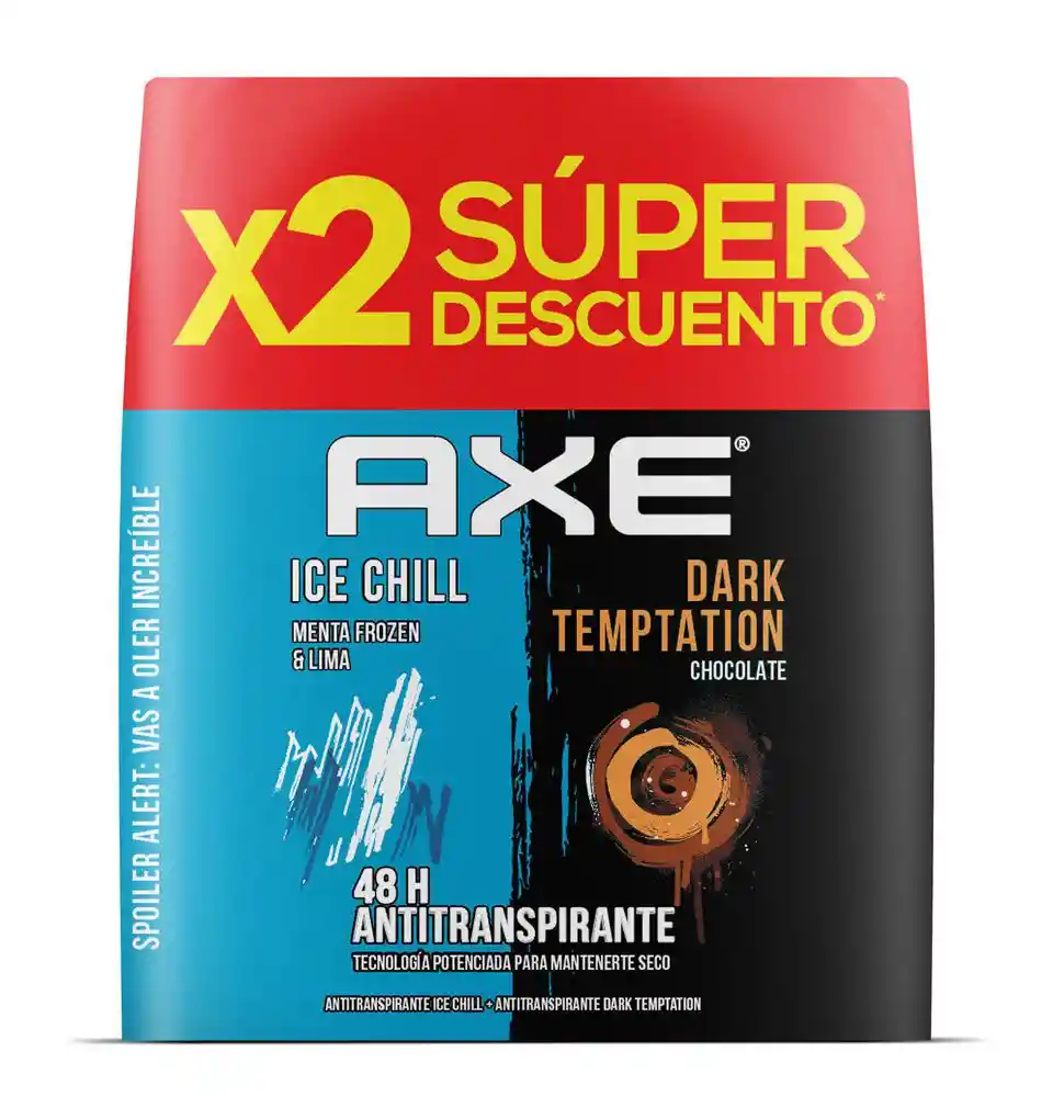 Axe Desodorante Ice Chill + Dark Temptation