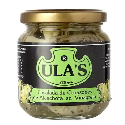 Ulas Ensalada Alcachofa