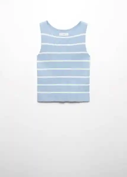 Top Frozen Celeste Talla 20 Niñas Mango