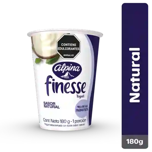 Finesse Yogurt con Probióticos Sabor Natural