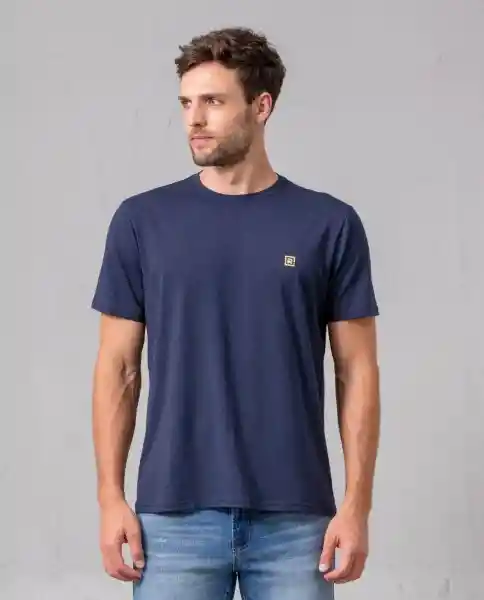 Camiseta Hombre Azul Marinero Ultraoscuro Talla L 34572 Rifle