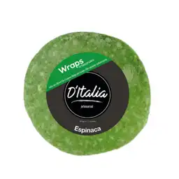 D italia Wrap Integral de Espinaca