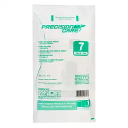 Precisión Care Guantes Quirúrgico Desechables de Latex Talla 7