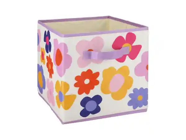 Caja Organizadora en Tela Colorido 28 x 28 x 28 Casaideas