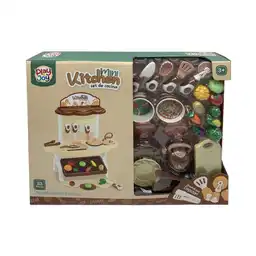Set Cocina Play And Joy + Comida