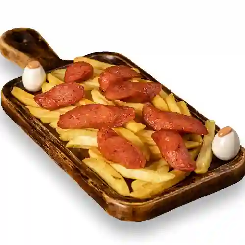 Salchipapa Sencilla