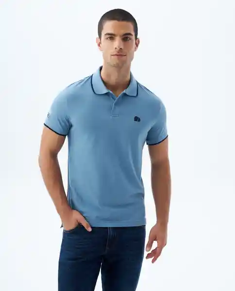 Camiseta Hombre Gris Talla L 800G001_GRI184016 Americanino