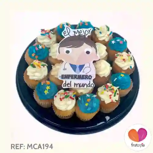 Minicupcakes X20 Ref Mca194 Enfermero