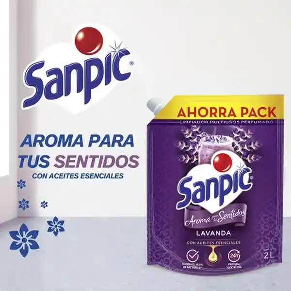 Sanpic Limpiador Multiusos Lavanda