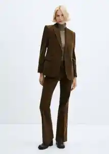 Blazer Americana Malibu Khaki Talla L Mujer Mango