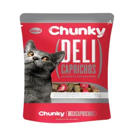 Chunky Snack para Gatos Delicaprichos Sabor Salmón