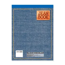 Jean Book Block Cuadriculado Tamaño Carta