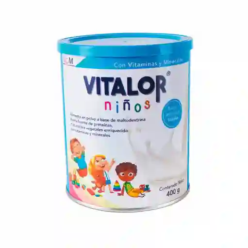 Vitalor Alimento en Polvo a Base de Maltodextrina para Niños