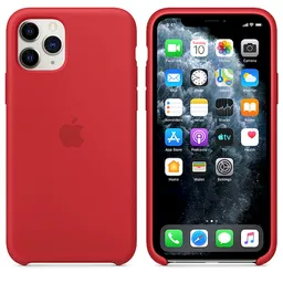 Iphone Hepa Silicone Case Rojo 11 Pro Max