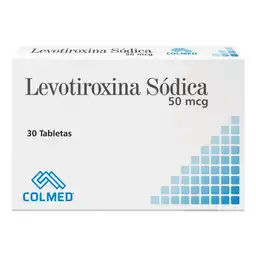 Colmed Levotiroxina Sódica (50 Mcg)