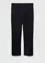 Pantalón Figaro Navy Talla 38 Hombre Mango