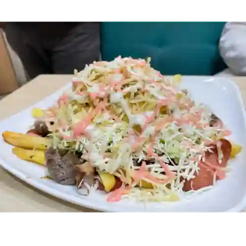 Salchipapa Costeña