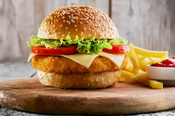 Kokoriko Carne de Hamburguesa de Pollo Apanada