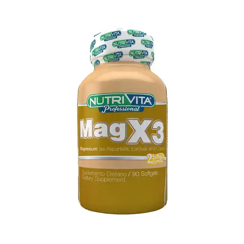 Nutrivita Suplemento Dietario Mag X3