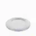Ambiente Gourmet Plato Base Dahlia Plateado