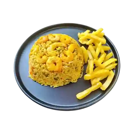 Arroz con Camarones