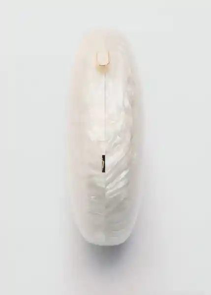 Bolso P Monada Marfil Talla 99 Mujer Mango