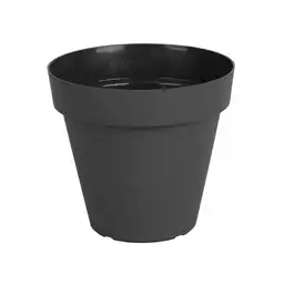 Maceta Plástica Capri Antracita Outzen