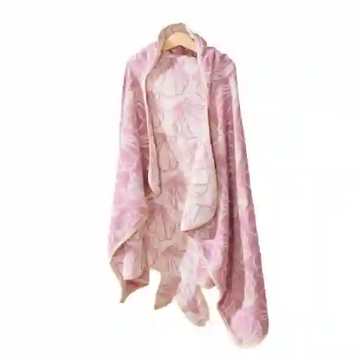 Toalla Capucha Jacq 70x120 Descrudada Lila Fatelares 45684