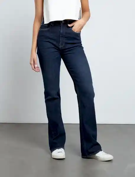 Jean Mujer Azul Índigo Medio Talla 6 491e021 Naf Naf