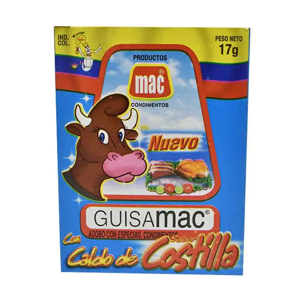 Guisamac Condimento con Caldo de Costilla