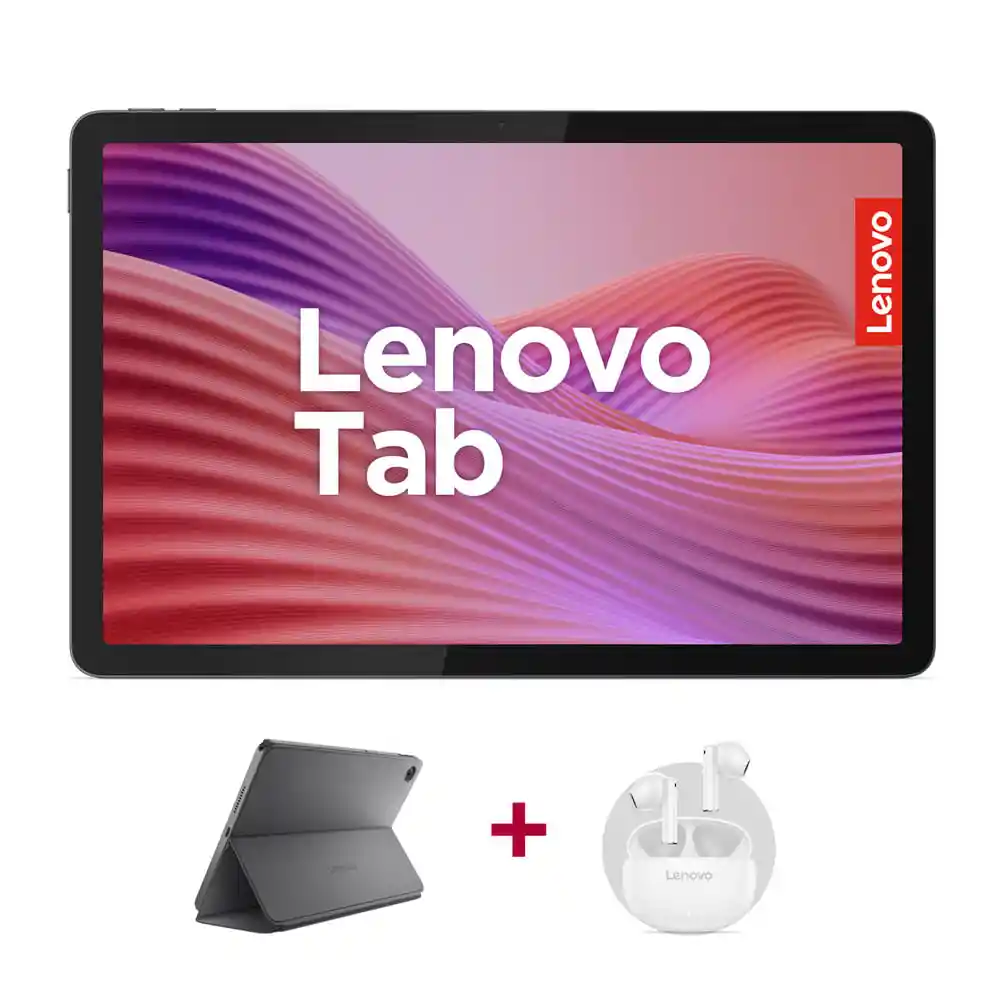 Tablet Lenovo M10 4 G Wifi + Funda + Audifonos