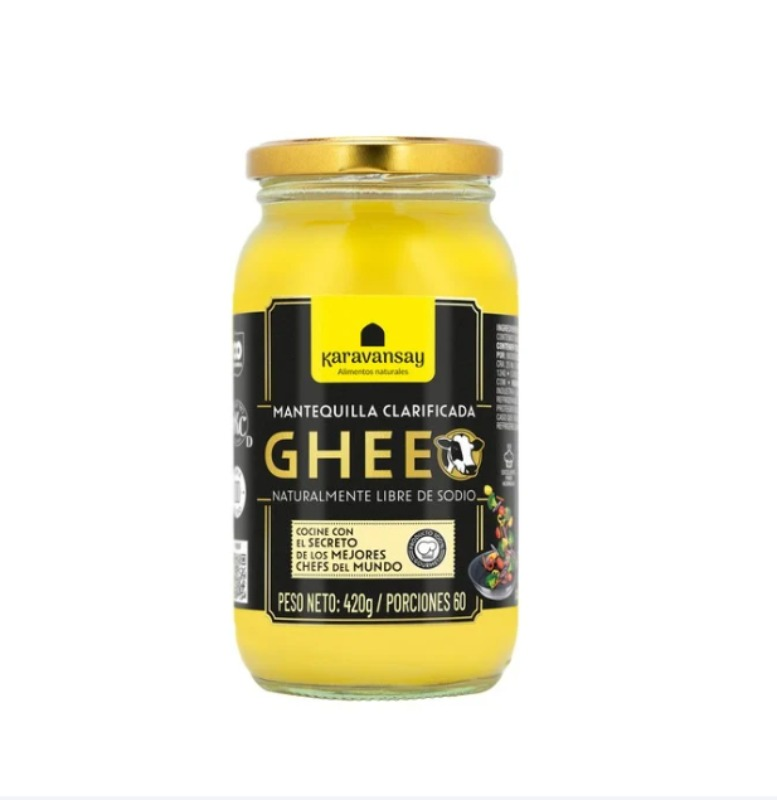 Karavansay Mantequilla Clarificada Ghee Sin Sal 420 g