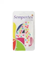 Sempertex Vela de Cumpleaños Número 4