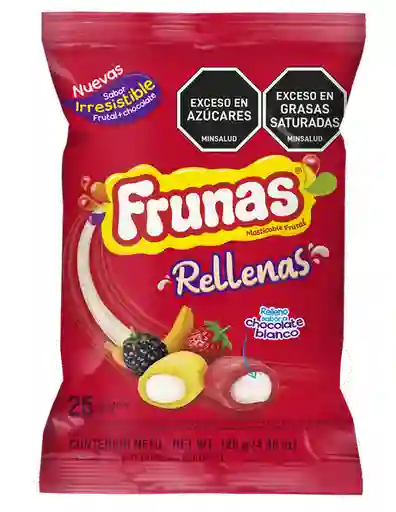 Caramelos Frunas Blandos Fresa Mora Banano (125 Gr)