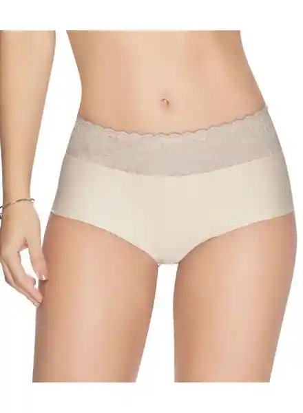 St Rina Panty Mujer Perla Con Encaje Abdomen Talla XL