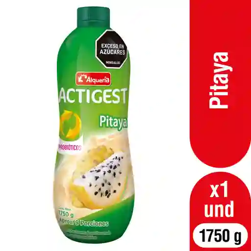 Actigest Bebida Láctea Con Probióticos Sabor a Pitaya