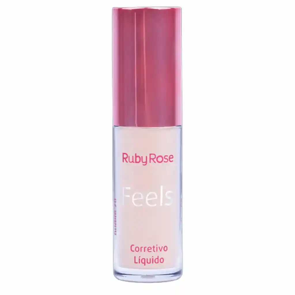 RUBY ROSE Corrector Líquido de Orejas Feels Tono 20 Pudim 