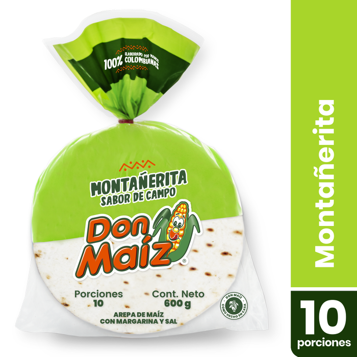 Don Maíz Arepa Montañerita 600g