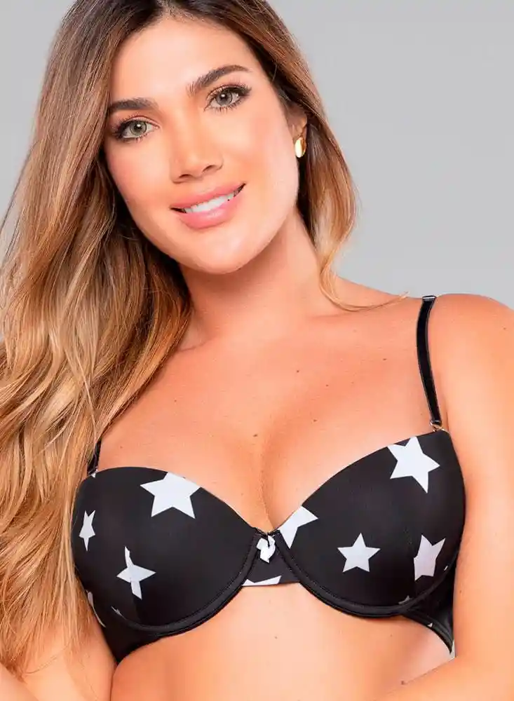 Brasier Para Mujer 36-negro