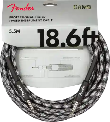 Fender Cable Pro 18.6 Inst Winter Camo 0990818124